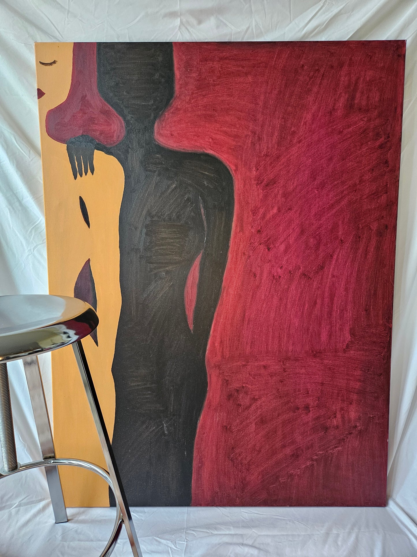 'The Conductor' original oil painting