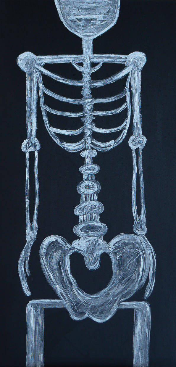 'Hungry' original oil painting