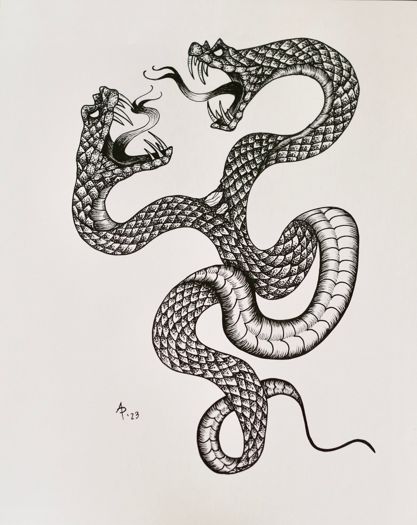 '2 in 1' art