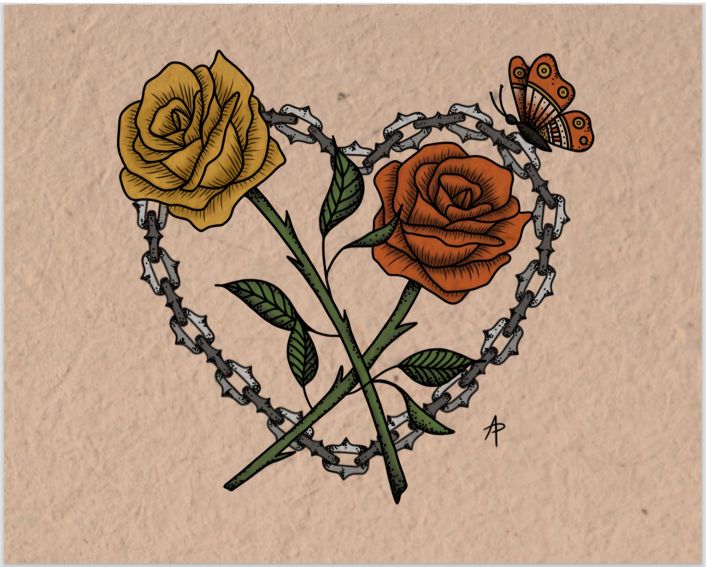 'Locked Heart' art