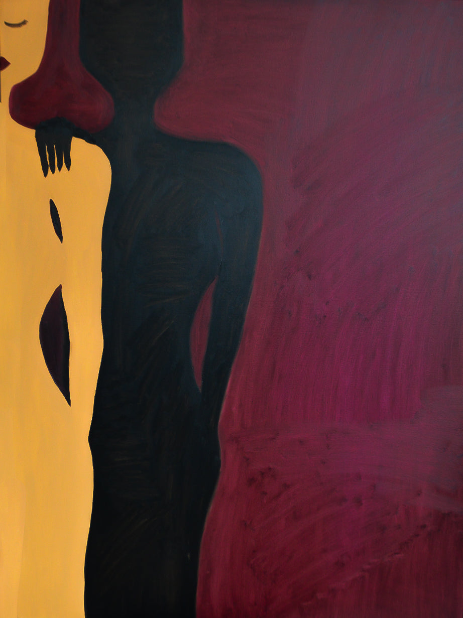 'The Conductor' original oil painting