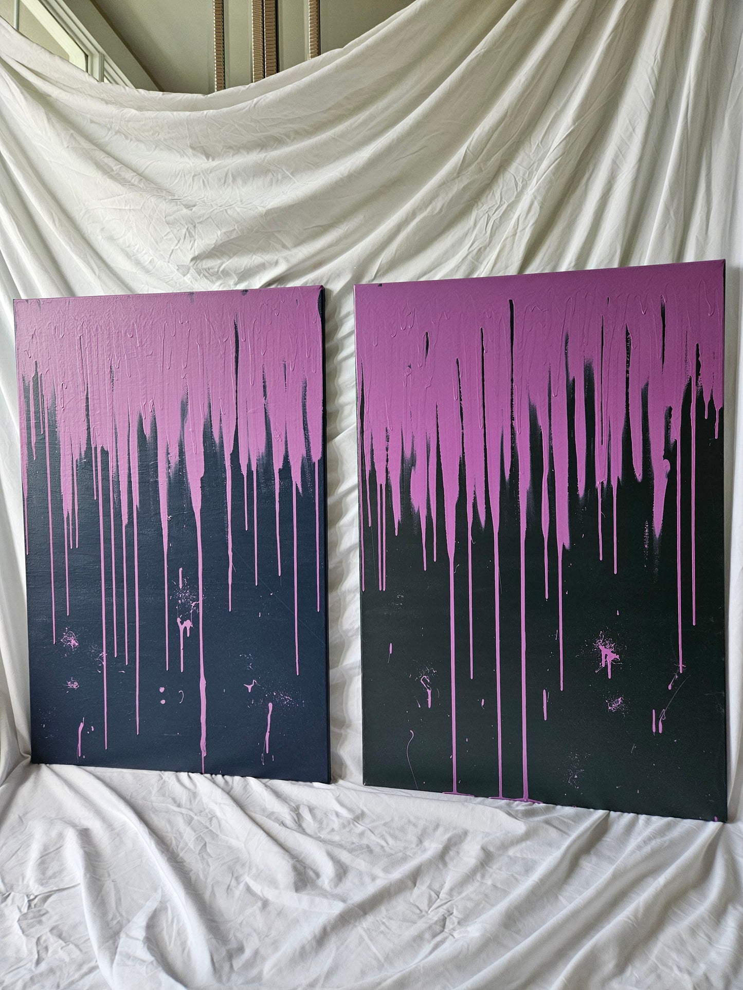 'Trash Graffiti' original paintings