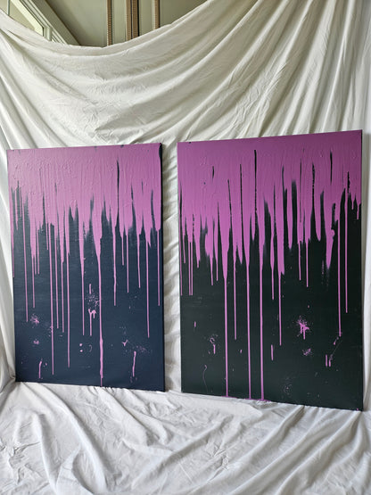 'Trash Graffiti' original paintings