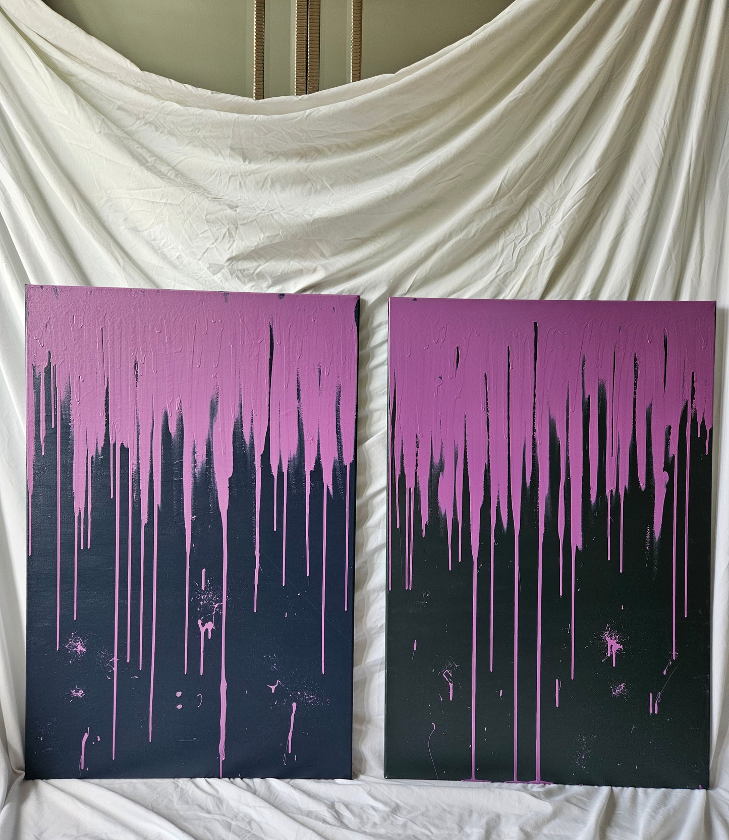 'Trash Graffiti' original paintings